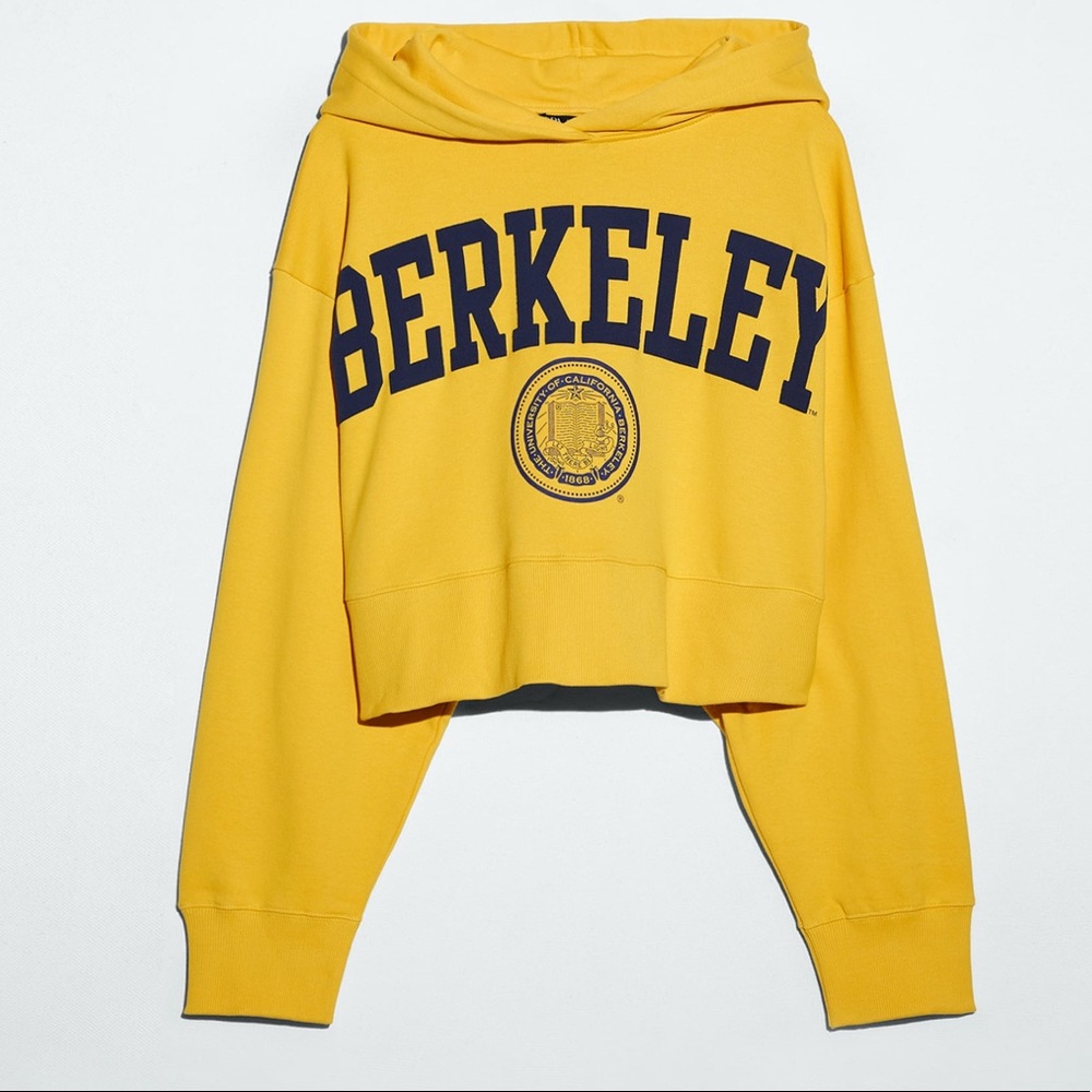 Berkeley university cropped sweatshirt